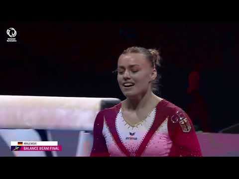Emma MALEWSKI (GER) - 2022 European Champion, beam