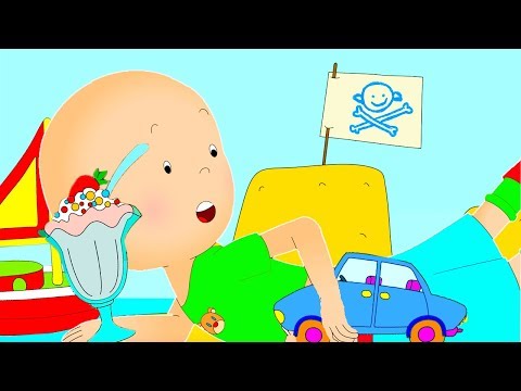 Capa de Caillou - A incrível semana de Caillou