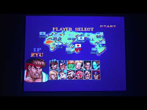 Street Fighter 2 Special Champion Edition (Sega Megadrive/Genesis) - Real hardware - Sagat