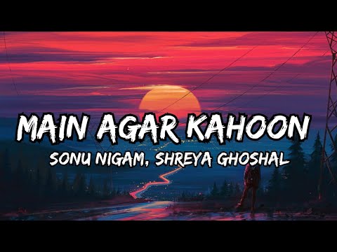 Main Agar Kahoon (Lyrics)|Om Shanti Om|Sonu Nigam, Shreya Ghoshal|@tseries #songlyrics #viral