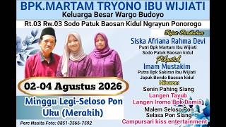 Download lagu Live  KISS INTERTAINMENT  Di Kediaman Bpk.MARTAM TRYONO IBU WIJIATI Link Sodo Patuk MARAVIO AUDIO mp3