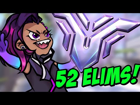 How to MINDLESSLY get 52 ELIMS in Overwatch 2