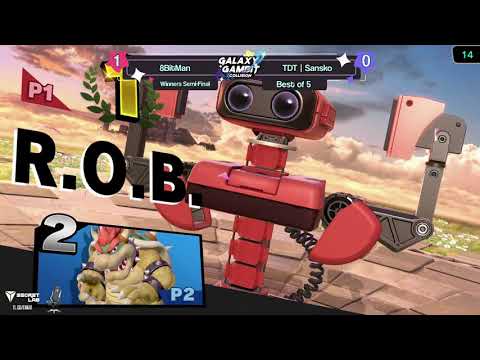GGxC 14 - 8bitman (R.O.B) Vs. TDT Sansko (Bowser) - Top 8 Winners Semi-Final