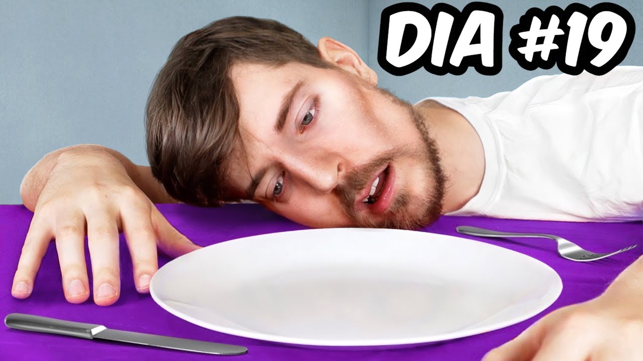 Documentário sobre 14 dias em Jejum Intermitente por MrBeast