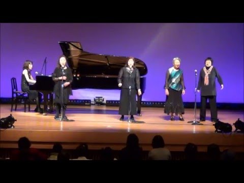 住居学科 初音ヒルジャズコーラス＋成田素世『Gershwin Medley』2015.12.06