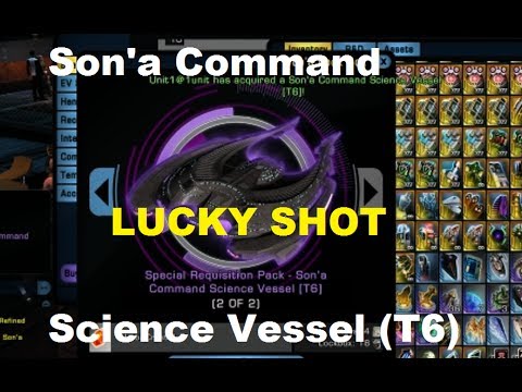 STO: Opening 6 Son'a Lock Boxes: Son'a Command Science Vessel (t6)