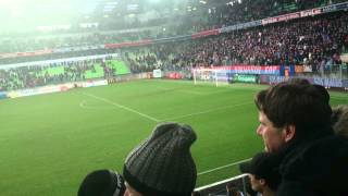 Fin de match Caen - Saint Étienne