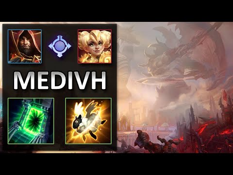 Medivh Poly Bomb vs Chromie | Battlefield of Eternity | Heroes of the Storm Master Replay