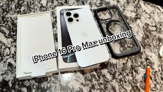 iPhone 16 Pro Max unboxing!!
