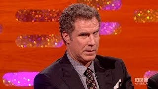 WILL FERRELL Does Harrison Ford Impression - The Graham Norton Show on BBC AMERICA