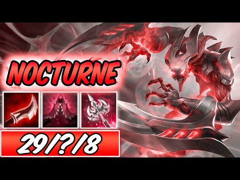 *29 KILLS* BROKEN NOCTURNE MID FULL LETHALITY 65k DMG S+ | 40% CDR Build & Runes | League of Legends