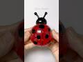 🐞무당벌레 말랑이 만들기_Ladybug Squishy DIY with Nano Tape #실리콘테이프