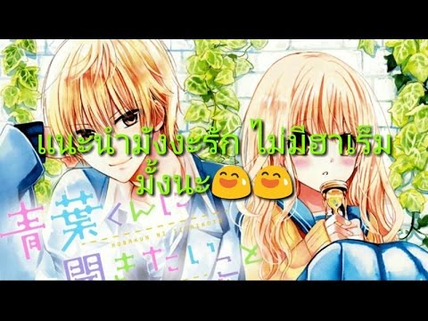 แนะนำมังงะรัก ไม่มีฮาเร็ม มั้งนะ