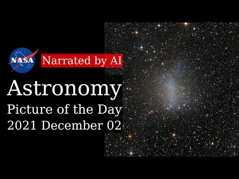 APOD: 2021-12-02 - NGC 6822: Barnard's Galaxy (Narrated by Joanna)