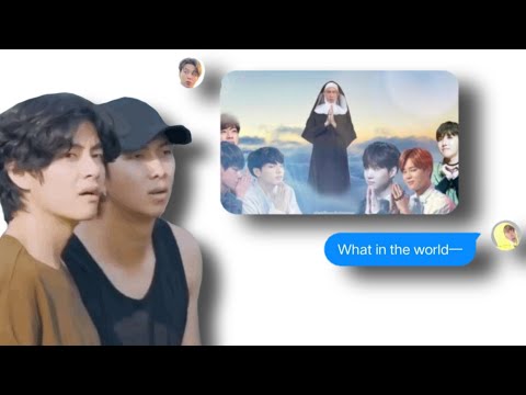 BTS TEXTS - bts reacting to their memes that jimin found on pinterest