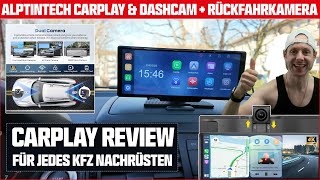 Apple CarPlay & Android Auto mit Dashcam für alte Fahrzeuge nachrüsten | Alpintech CarPlay Review