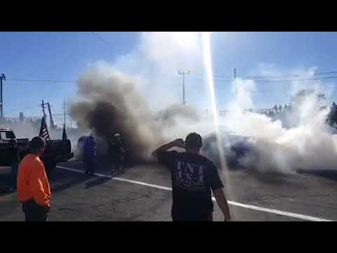 monster truck tug of war