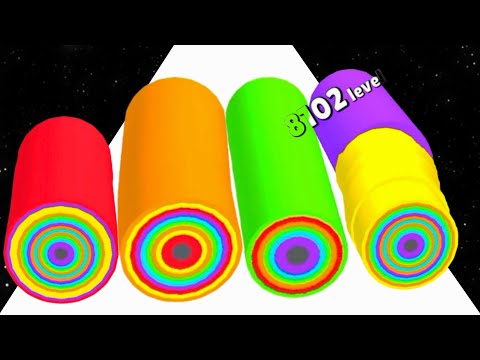 Layer Runner vs Number Box Run - ASMR Gameplay (Max Level) Math Game