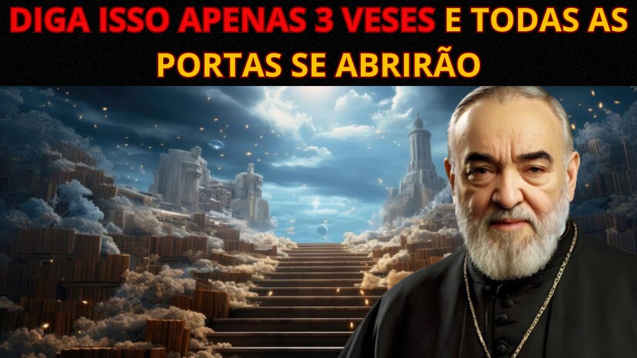 PADRE PIO DIGA ISSO APENAS 3 VESES E VEJA TODAS AS PORTAS SE ABRIREM..