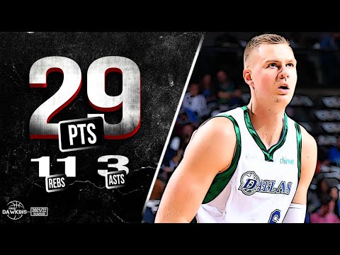 Kristaps Porzingis Puts Up 29 Pts, 11 Rebs vs Nuggets | Nov 15, 2021 | FreeDawkins