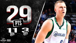 [高光] Kristaps Porzingis 29pts 11rebs 3ast