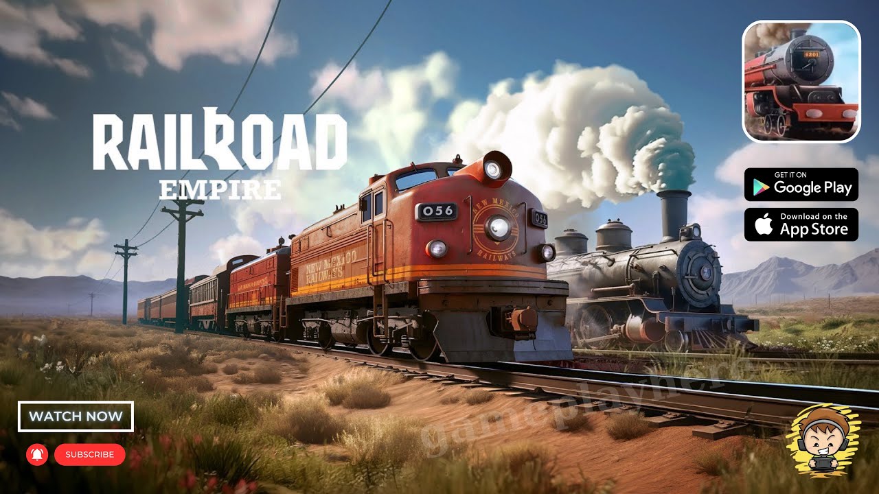 Railroad Empire: Train Gameplay Walkthrough | (Android/iOS)