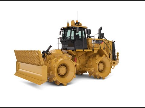 Обкладинка відео Ущільнювач сміття CAT 826K 1