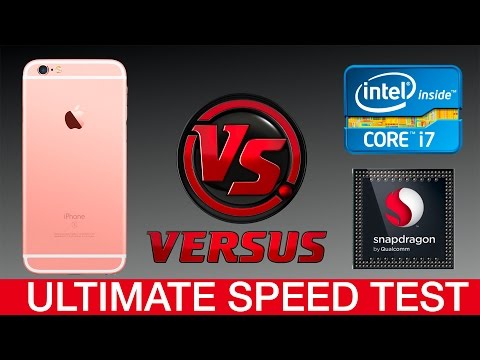 iPhone 6S  Ultimate PERFORMANCE Test (VS Intel i7, 4K Editing, RAM) Video