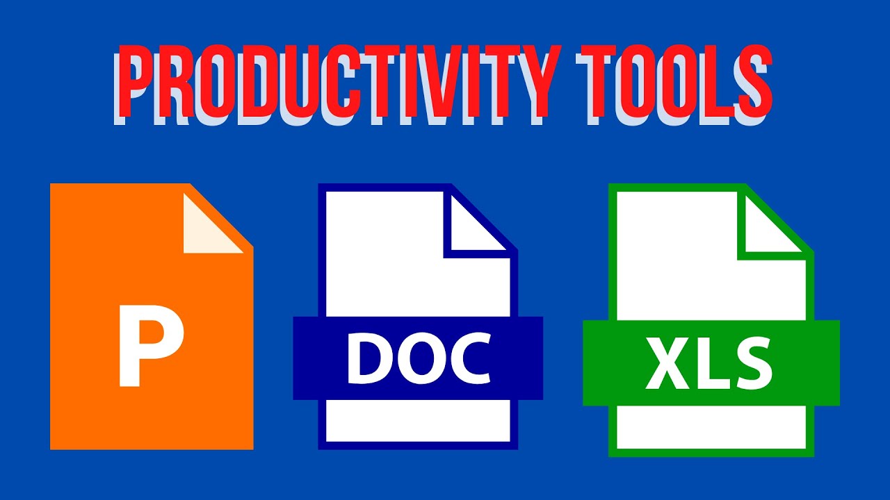PRODUCTIVITY TOOLS TUTORIALS