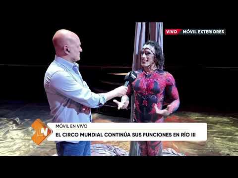 El Circo Mundial continúa sus funciones en Río Tercero