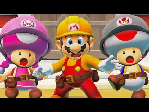 Super Mario Maker 2 - Story Mode Walkthrough Part 1