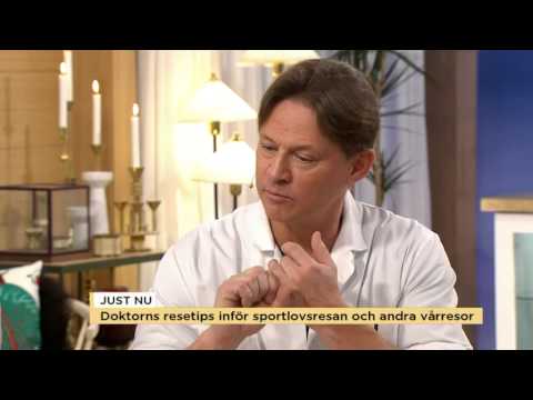 Doktor Mikael: "Så skyddar du dig från solen på sportlovet" - Nyhetsmorgon (TV4)