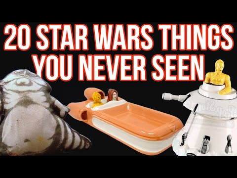 20 Star Wars Items You Never Knew They Made!