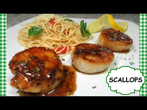 How To Cook PERFECT SCALLOPS with Lemon Garlic Butter...