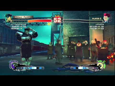 SSF4 AE Ver. 2012: n117e323r226 [Bison] vs. Sabo☆Hani [Viper] - PSN Ranked Match