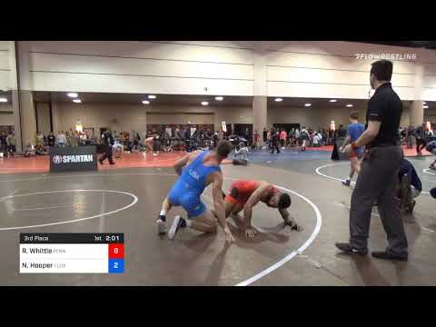 88 Kg 3rd Place - Ryan Whittle, Pennsylvania Vs Nick Hooper, Florida 3170