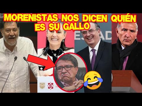 🔴NO LO PODRAS CREER🔴 Encuestamos a la militancia de MORENA  quien es su gallo 2024 🔴ENTERATE🔴