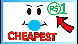 All Limited Roblox Items From Cheapest