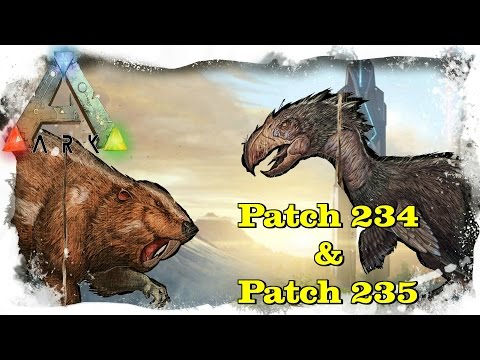 ARK PATCH-NEWS 23 - [INFOS ZU PATCH 234 & 235] TERROR BIRD & GIANT BEAVER [GERMAN/DEUTSCH]