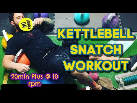 Live Kettlebell Training : Heavy Kettlebell Snatch Workout and Discussion : 20 min EMOM 10RPM