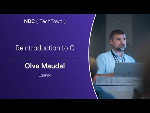 Reintroduction to C - Olve Maudal - NDC TechTown 2023