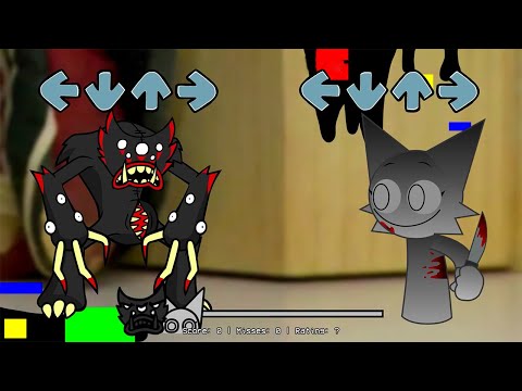 FNF Poppy Playtime 3 All Phases VS Sprunki Spunked Sing Sliced | FNF Mods