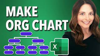 Create an Org Chart with Excel Data - Make Organizational Chart from Excel Employee Database