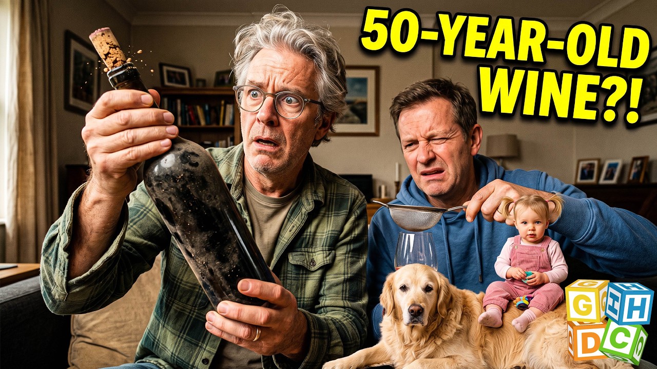 50-Year-Old Wine & Publishing a Book in 10 Months! Older Dads Dad Life: S02E04 Part 2