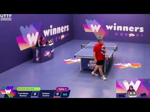WINners CUP table 1 30.10  Tveritinov Roman - Zaitsev Andrei  15:00