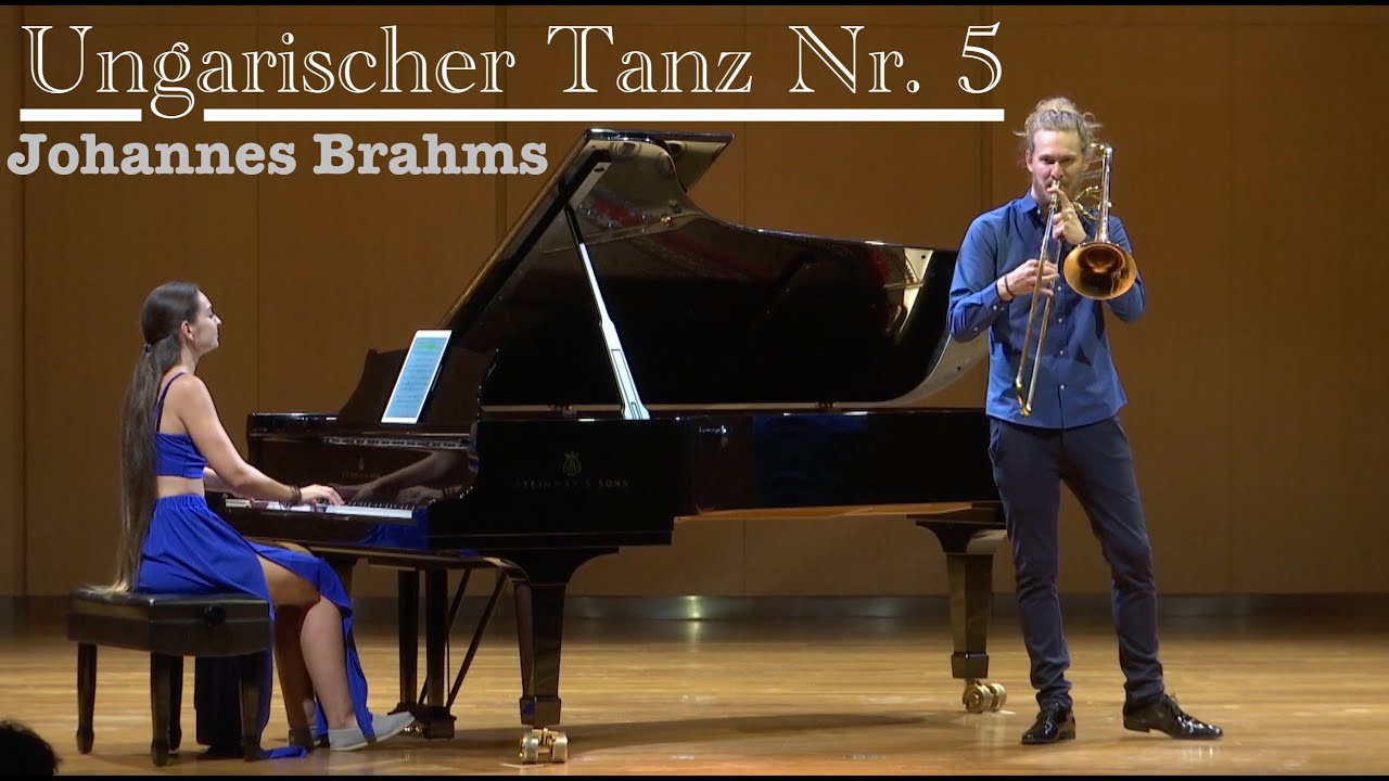 BRAHMS Ungarischer Tanz Nr. 5 (Hungarian Dance No 5) - Peter Steiner & Constanze Hochwartner