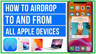 How To Use Airdrop To SEND or RECEIVE Files on iPhone, iPad, and Mac FAST