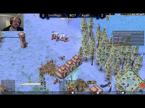 IamMagic vs Ayah - Age of Mythology: The Titans (Game 3)