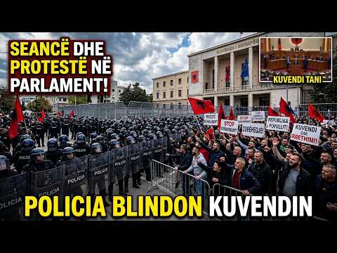 LIVE/Noka i shkul mikrofonin Balles, Perplasje te forta ne Kuvend, konfrontime fizike mes deputeteve