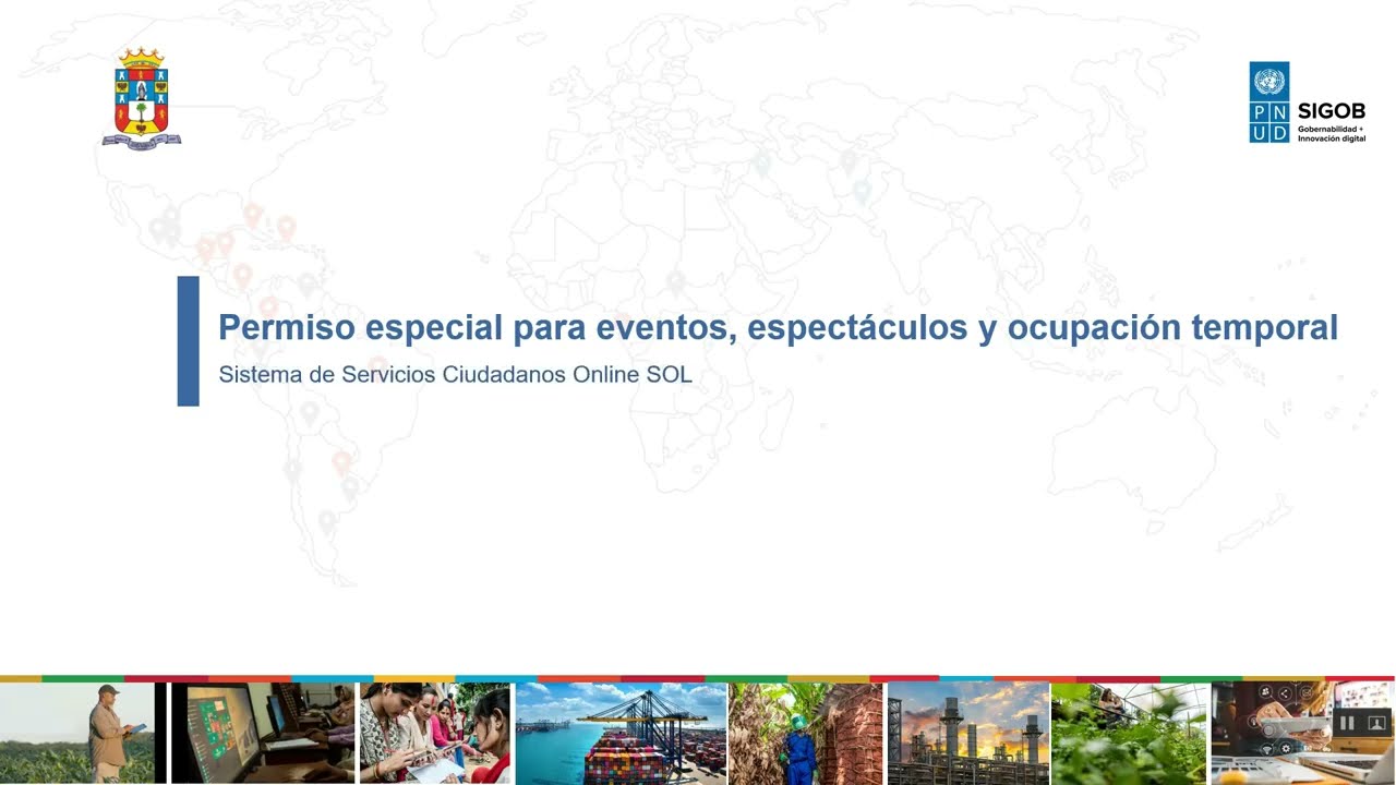 Permiso especial para eventos, espectáculos y ocupación temporal